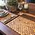 wooden placemats for dining table
