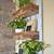 wooden wall planters indoor