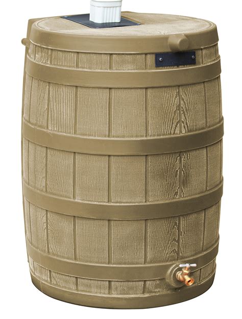 wooden barrels for water storage