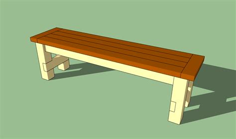 DIY Wood Bench with Back Plans Her Tool Belt