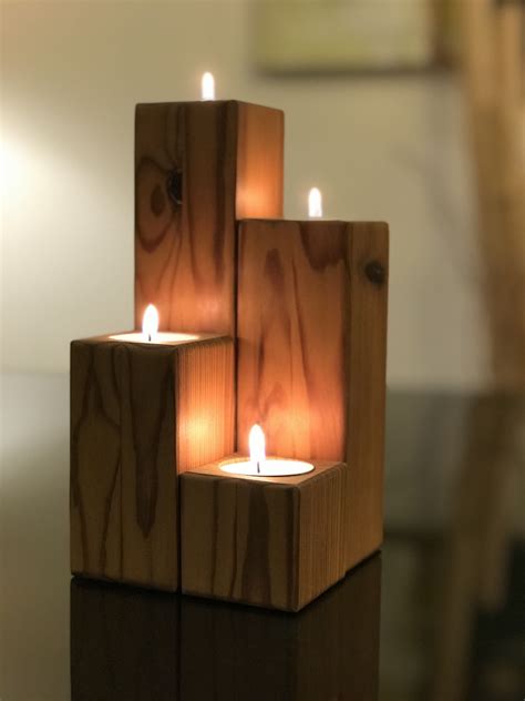 Wooden Candle Holders Patterns
