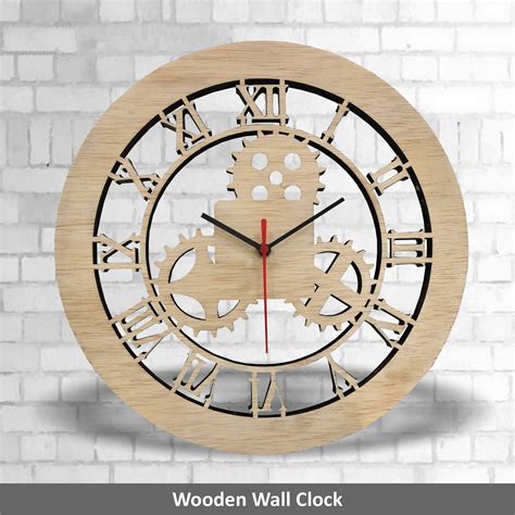 Wooden Clock Time Setting