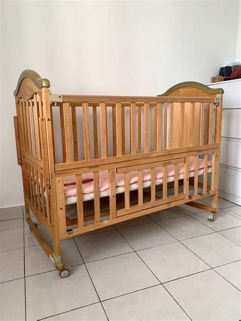 Wooden Cot Second Hand