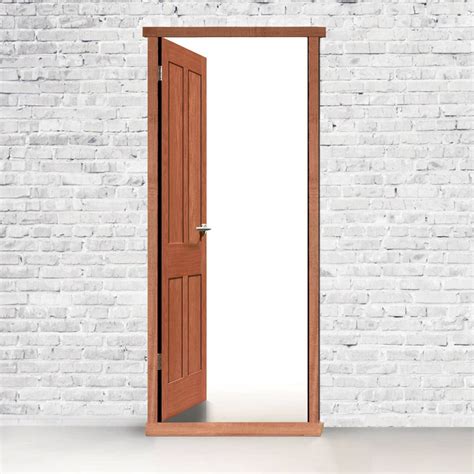 wooden exterior door frame