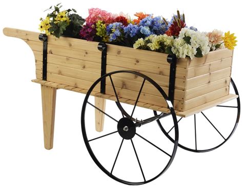 wooden flower cart for sale
