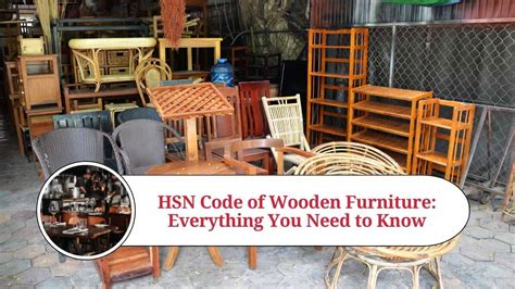 Wooden Hsn Code