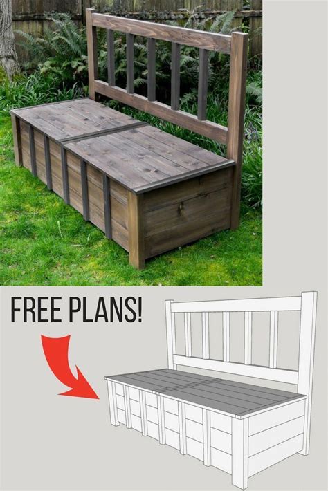 How to Build an Outdoor Storage Bench Family Handyman