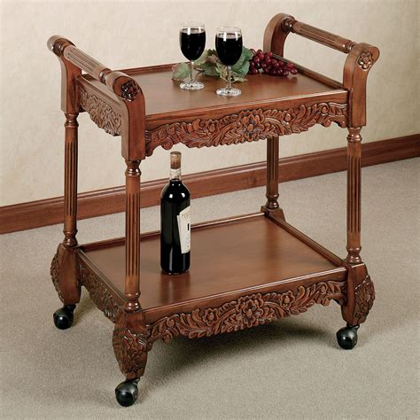 Wooden Serving Carts