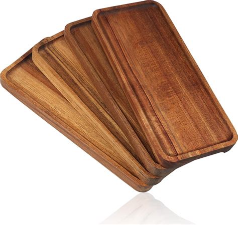 Wooden Serving Platter Set