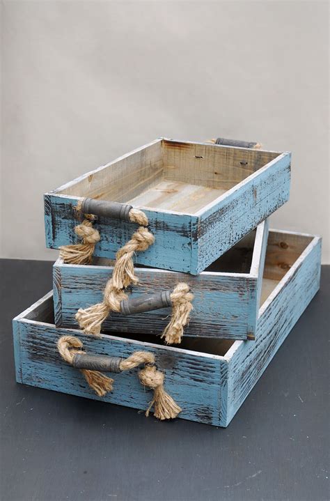 home.furnitureanddecorny.com:wooden tray with rope handles