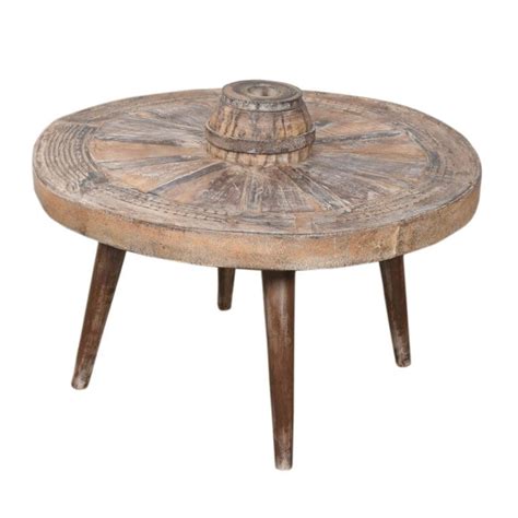 Wooden Wheel Table