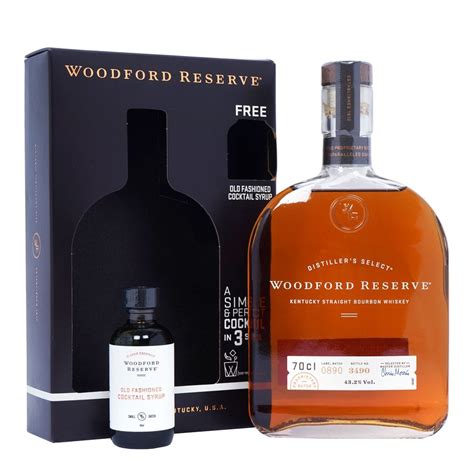 Woodford Reserve Old Fashioned Gift Set 700ml: Elevate Your Cocktail Experience