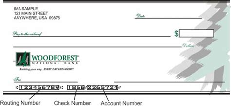 woodforest routing number illinois zip code