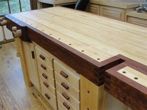 Hand Made Woodworking Bench by Gerspach Handcrafted Woodworks Llc