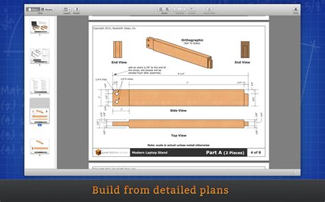 woodworking SketchList Offers 3D Woodworking Design Software for MACs