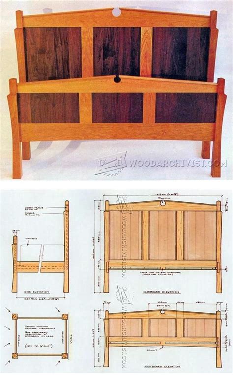 Classic Bed Plans Rockler Woodworking and Hardware