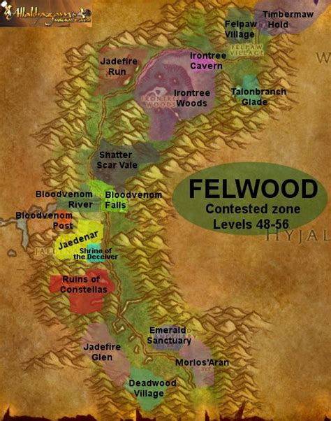 wool wow felwood