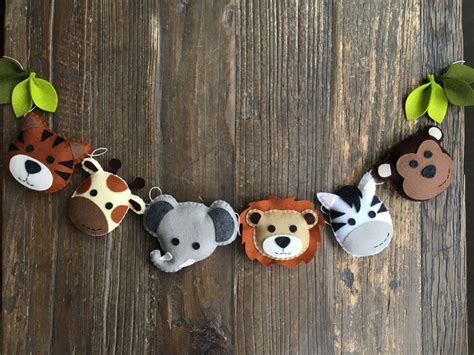 Wool Animal Garland