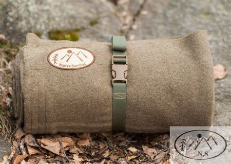 Wool Blanket Bedroll Kit