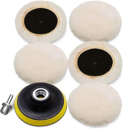 Wool Buffing Pad Hook And Loop