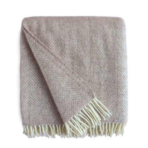 Wool Throw Oatmeal