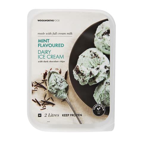 woolworths 2 litre ice cream