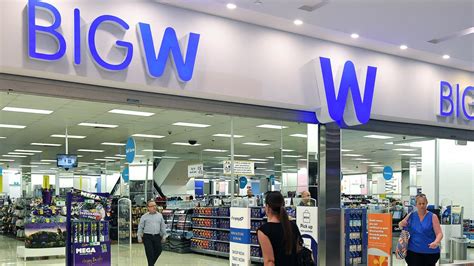 woolworths and big w
