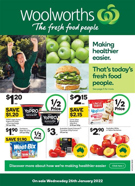 woolworths catalogue online australia