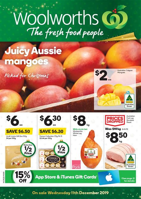 woolworths catalogue starting wednesday nsw