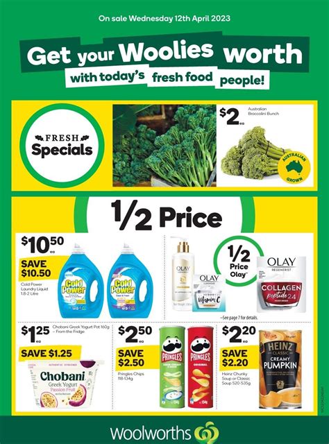 woolworths catalogue starts wednesday the 9th