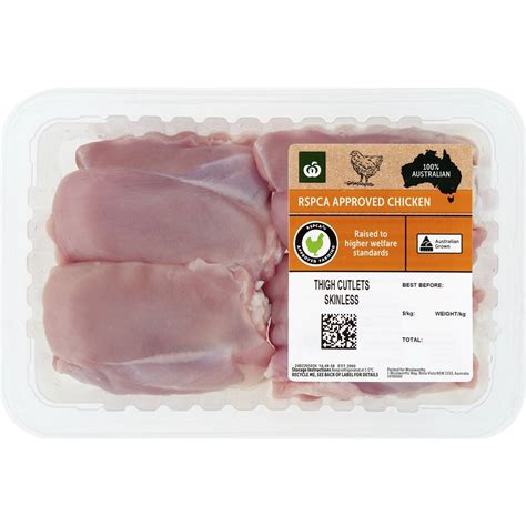 woolworths chicken thighs bone in