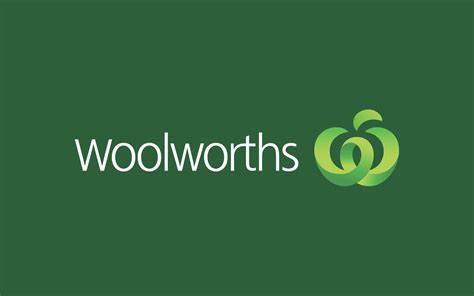 woolworths logo black and white