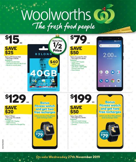 woolworths mobile phone plans australia