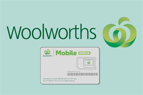 woolworths mobile sim activation