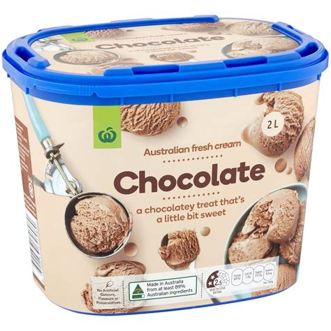 woolworths online ice cream