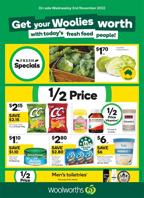 woolworths weekly catalogue specials