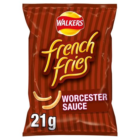 worcester sauce french fries crisps