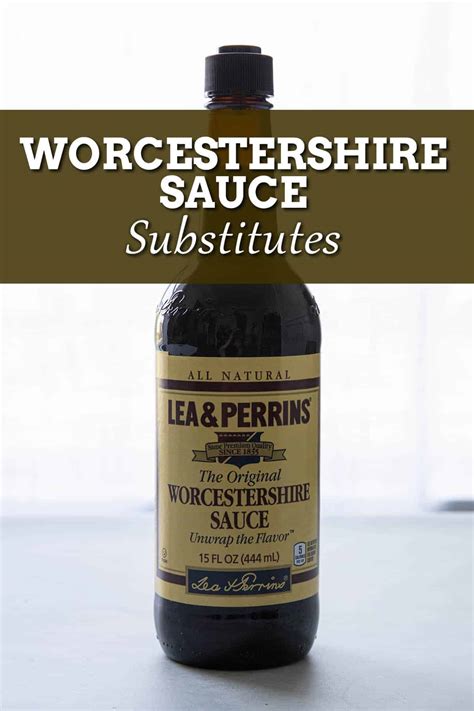 worcestershire sauce replacement