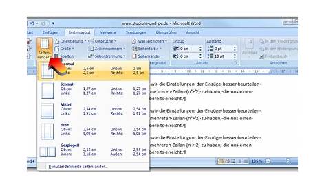 Word 2003 - 1. Seite anderer Rand oben, als auf den folg.?