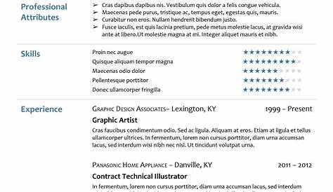 17+ Free Curriculum Vitae (CV) Templates and Examples [Word, PDF