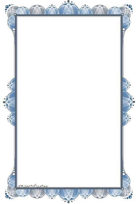 Word Document Frame Border