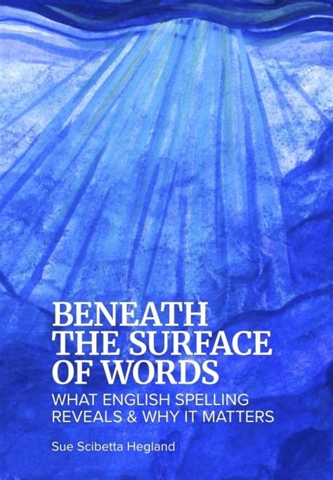 word for beneath the surface