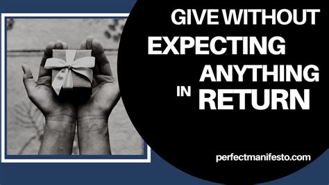 word for doing something and not expecting anything in return