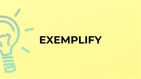 5 Ways to Exemplify