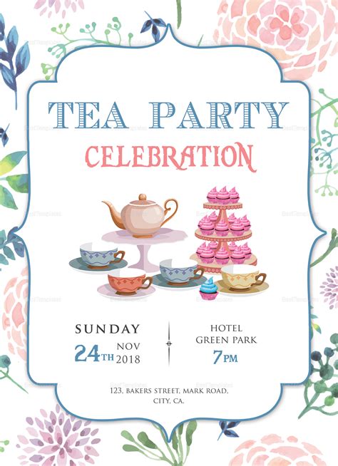 Word For Fancy Tea Party