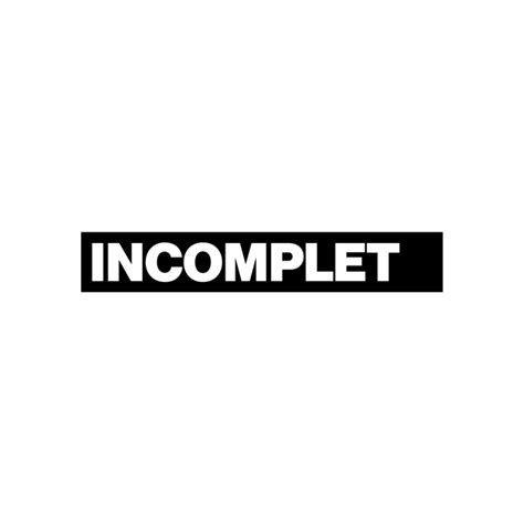 word for incomplete software