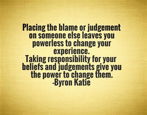 word for placing blame on someone else