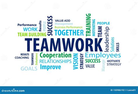 word for working together as a team