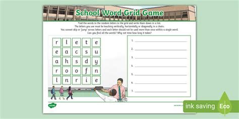 Word Scapes Grid