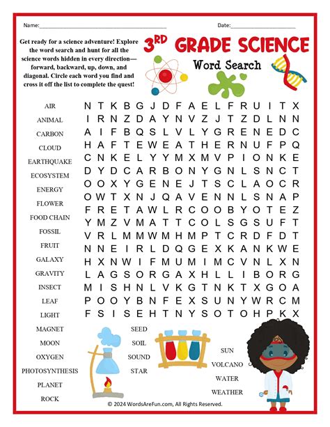 Word Search Printable Word Search Printable 3Rd Grade
